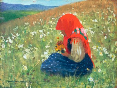 Tátrai lány, 1905-2007 körül alkotó: Marianne Stokes
