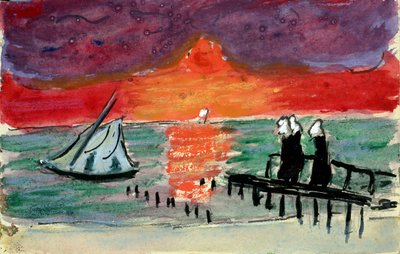 Balti-tenger, 1910-es évek alkotó: Marianne von Werefkin
