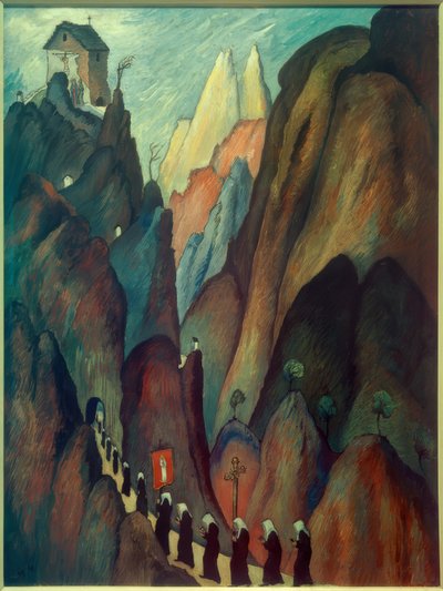 A keresztút II alkotó: Marianne von Werefkin