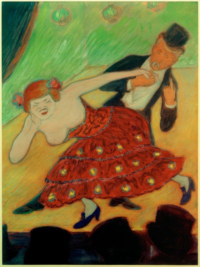 Táncoló pár alkotó: Marianne von Werefkin