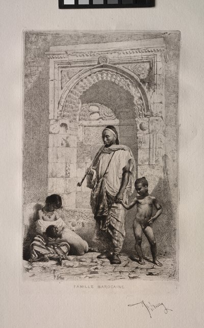 Marokkói család alkotó: Mariano Fortuny y Marsal
