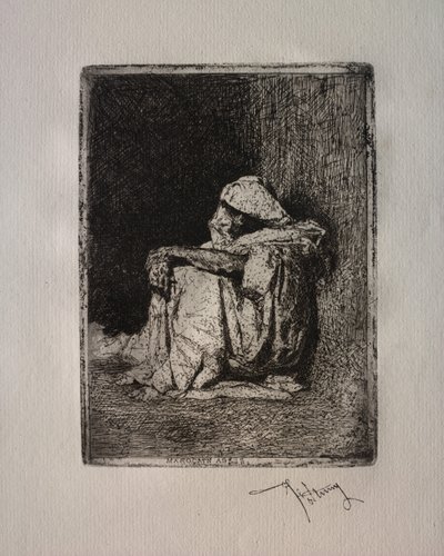 Ülő arab alkotó: Mariano Fortuny y Marsal