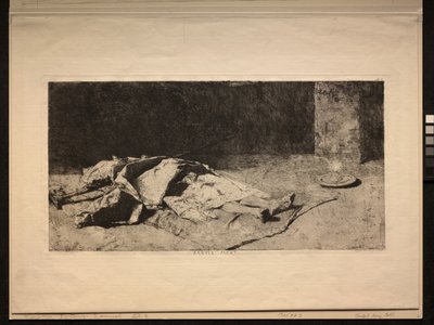 Kabyle meghalt. alkotó: Mariano José María Bernardo Fortuny y Carbó