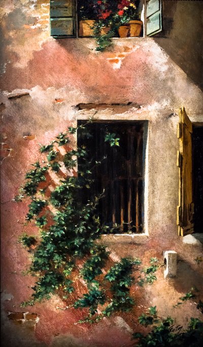 Az ablakok (olaj, vászon) alkotó: Mariano Fortuny y Madrazo