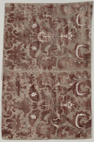 A "Fortuny Painted Velvet" két egyesített panelje alkotó: Mariano Fortuny y Madrazo