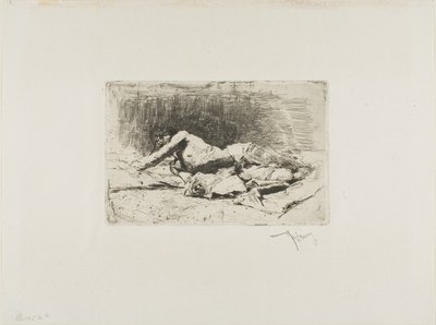 Man Rolling alkotó: Mariano Fortuny y Marsal