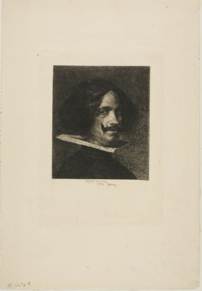 Velasquez portréja alkotó: Mariano Fortuny y Marsal