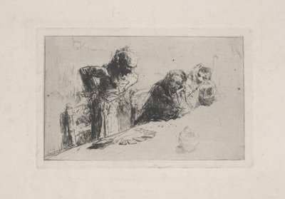 Kártyajátékosok alkotó: Mariano José María Bernardo Fortuny y Carbó