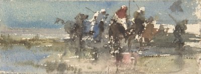 Mórok lóháton, kb. 1854-74. alkotó: Mariano José María Bernardo Fortuny y Carbó