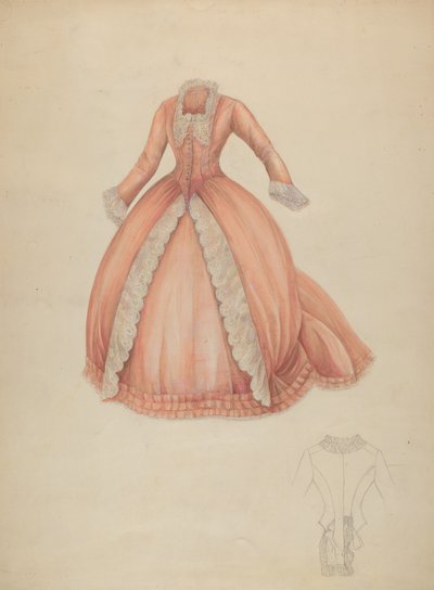 ruha, c. 1942. alkotó: Marie Alain