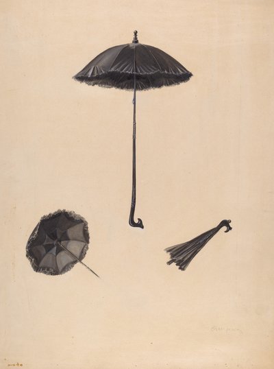 Napernyő, c. 1938. alkotó: Marie Alain
