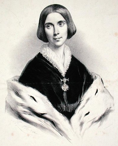 Madame Catinka de Dietz (litho) alkotó: Marie Alexandre (after) Alophe