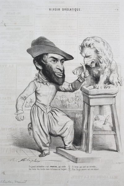 Vicces tükör: 6. sz. alkotó: Marie Alexandre Alophe