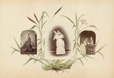 A Madame B album, 1870-es évek. alkotó: Marie-Blanche-Hennelle Fournier