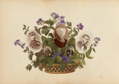 A Madame B album, 1870-es évek. alkotó: Marie-Blanche-Hennelle Fournier