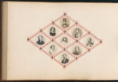 A Madame B album, 1870-es évek. alkotó: Marie-Blanche-Hennelle Fournier