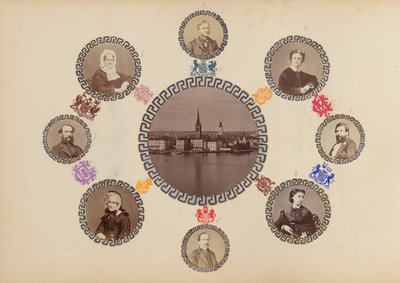 A Madame B album, 1870-es évek. alkotó: Marie-Blanche-Hennelle Fournier