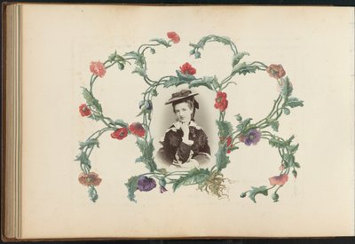 A Madame B album, 1870-es évek. alkotó: Marie-Blanche-Hennelle Fournier