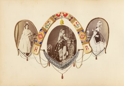 A Madame B album, 1870-es évek. alkotó: Marie-Blanche-Hennelle Fournier