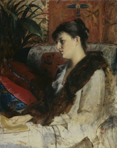 A művész sógornője alkotó: Marie Constantine Bashkirtseff
