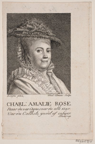 Charlotte Amalie Rose alkotó: Marie Jeanne Clemens