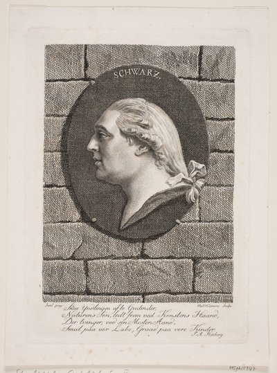 F. Schwartz színész alkotó: Marie Jeanne Clemens