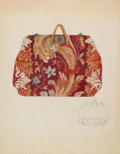 Szőnyegtáska alkotó: Marie Mitchell