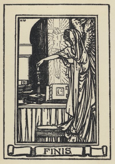Illusztráció: The Dream Of Gerontius, Newman bíboros (litho) alkotó: Marie Preaud Webb