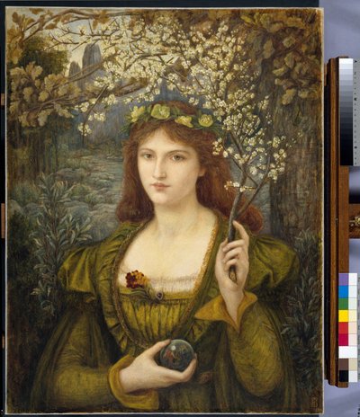 Madonna Pietra Degli Scrovigni alkotó: Marie Spartali Stillman