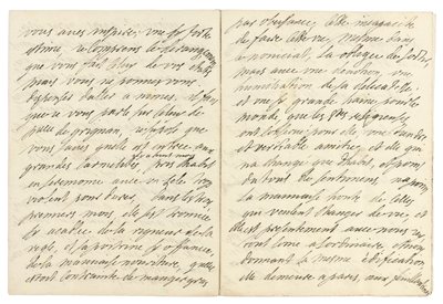 Autogram levél Philippe Moulceau-nak, Livry, 1686. október 25 alkotó: Marie de Rabutin-Chantal Sévigné