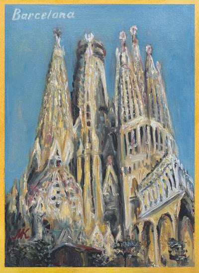 Sagrada Familia, Barcelona alkotó: Marina Kozyr