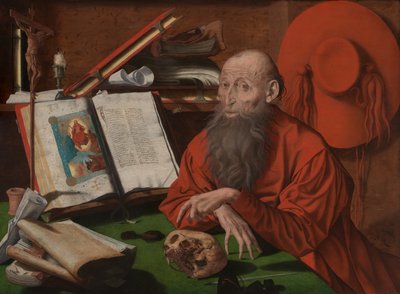 Szent Jeromos alkotó: Marinus van Reymerswaele