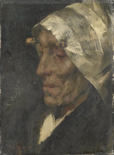 Halásznő alkotó: Marinus van der Maarel