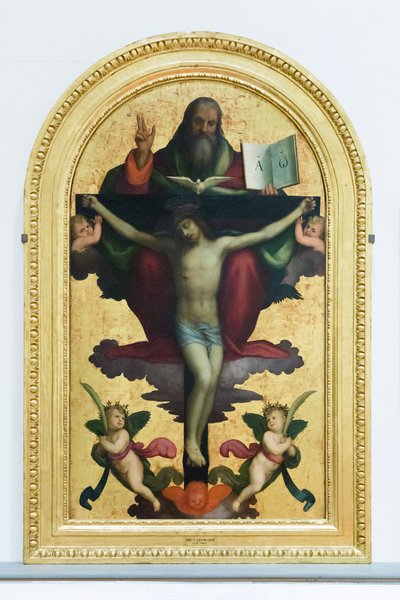 A szentháromság alkotó: Mariotto Albertinelli