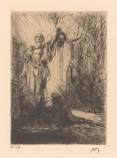 Levágott fejű hóhér alkotó: Marius Bauer (signed by artist)