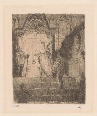Mágikus ajtó alkotó: Marius Bauer (signed by artist)