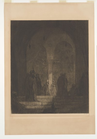 Mecset verandája alkotó: Marius Bauer (signed by artist)