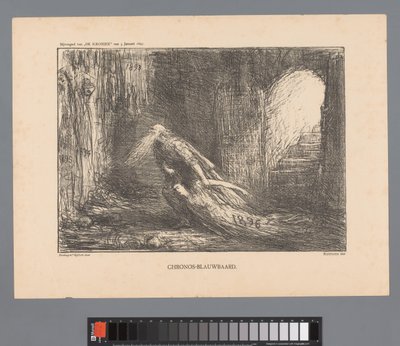 Chronos-Bluebeard (cím a tárgyon) alkotó: Marius Bauer