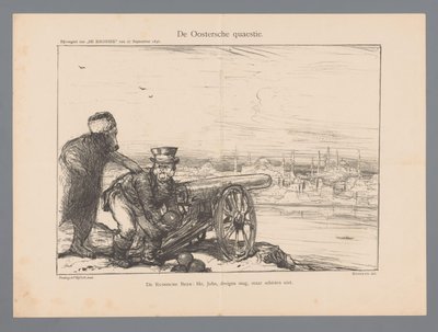 A keleti kérdés (cím a tárgyon) alkotó: Marius Bauer