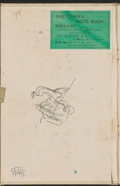 Gehockter Mann mit einem Affen alkotó: Marius Bauer