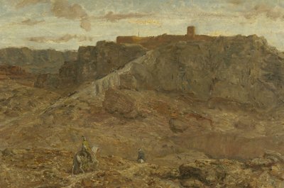 Hegyvidéki táj Egyiptomban alkotó: Marius Bauer