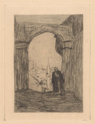 Kapu Konstantinápolyban alkotó: Marius Bauer
