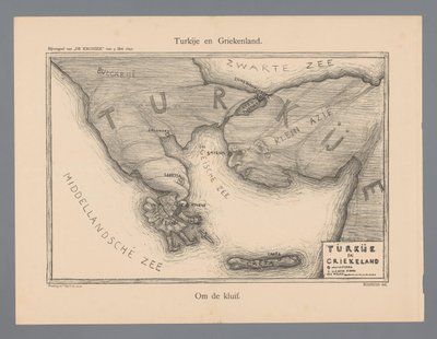 Törökország és Görögország (cím a tárgyon) alkotó: Marius Bauer