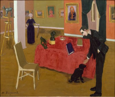 Galéria belső tér alkotó: Marius Borgeaud