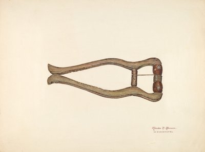 Bootjack, c. 1938. alkotó: Marius Hansen