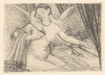 Léda és a hattyú alkotó: Marius Holleman