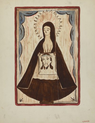 Oltárkép, 19351942. alkotó: Marjery Parish