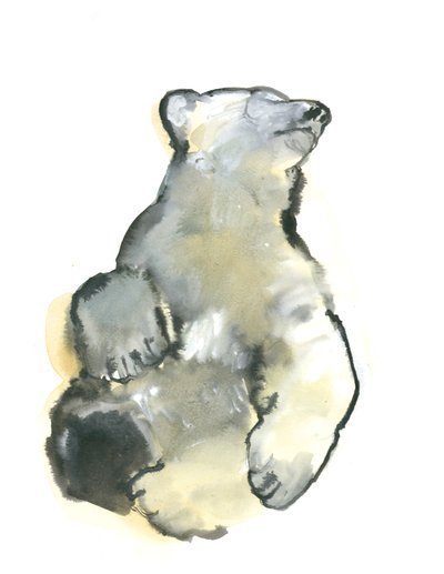 Bliss, 2015, (akvarell, papír) alkotó: Mark Adlington
