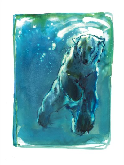 Constellation, 2015, (vegyes média papíron) alkotó: Mark Adlington