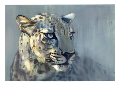 Predator II (Arab Leopard), 2009 (olaj, papír) alkotó: Mark Adlington